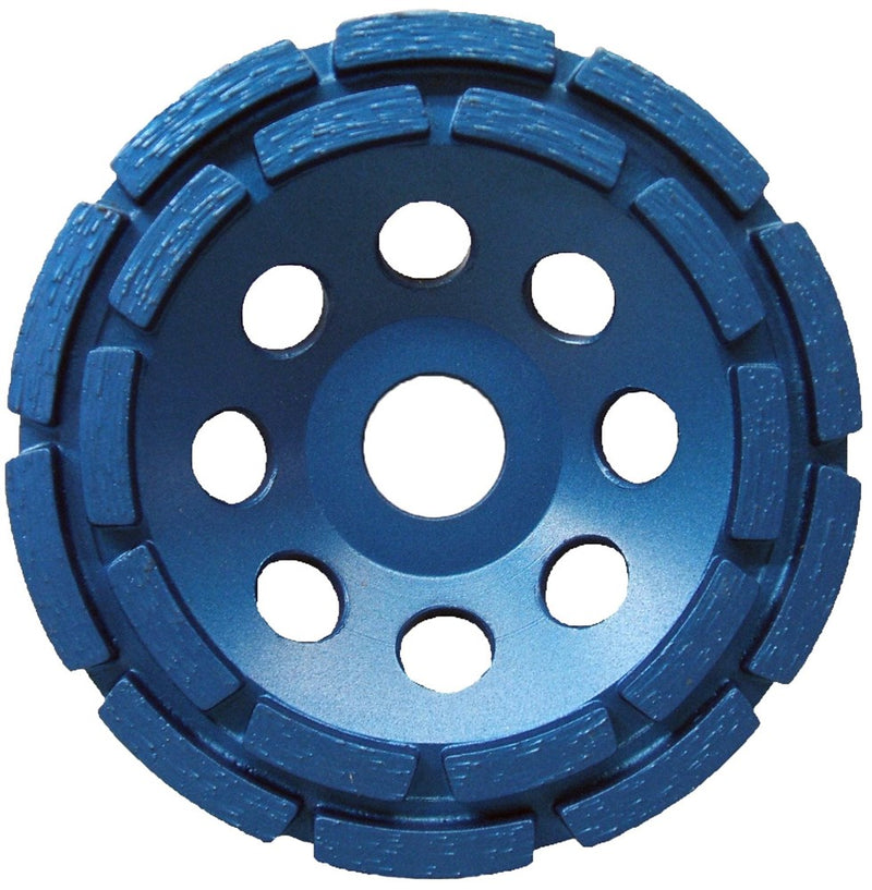 Double row diamond cup wheel  dry concrete/stone