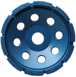 Single row diamond cup wheel dry concrete/stone