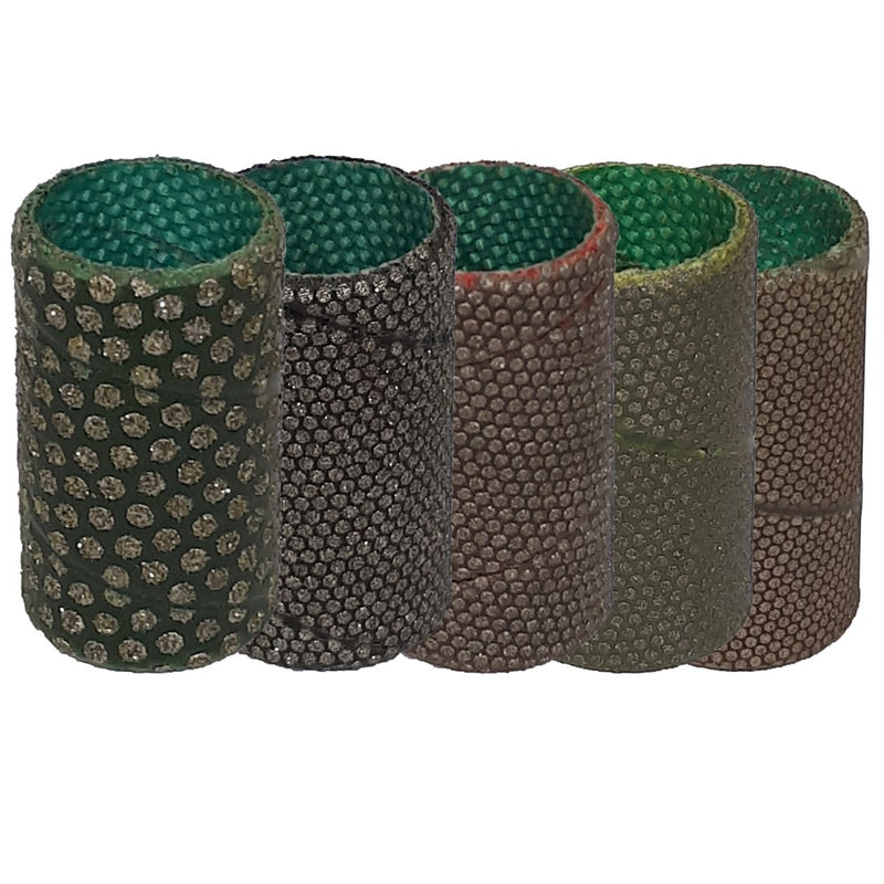 Spiral diamond band 15x30mm Nickel