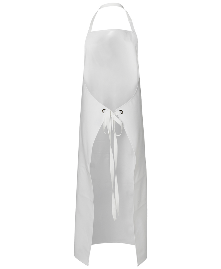 Vinyl/PVC Apron White