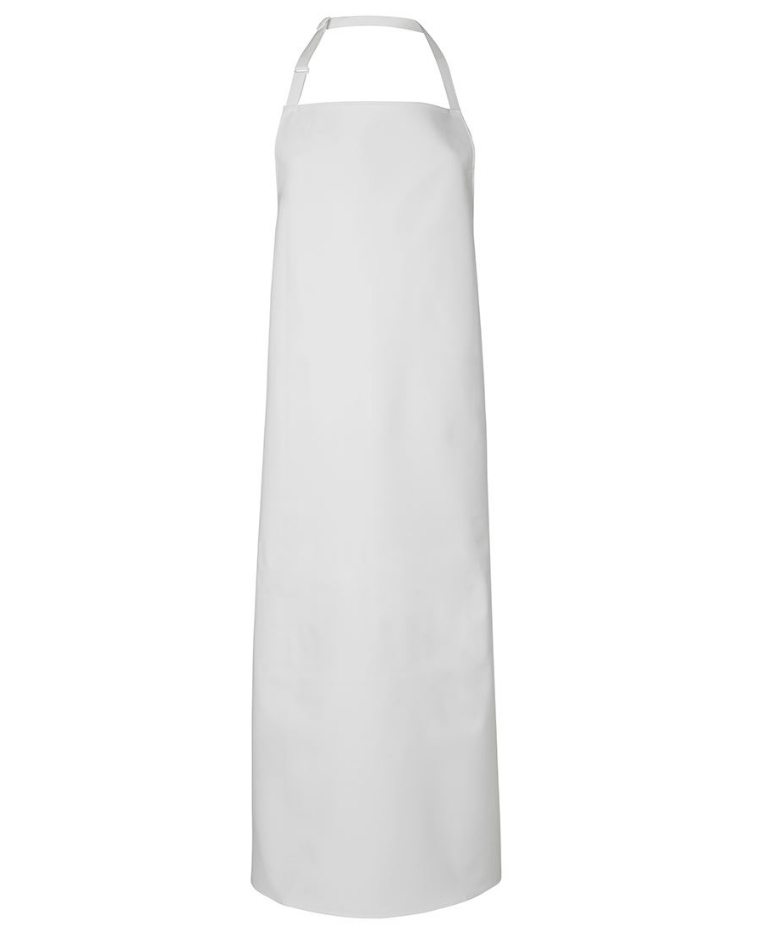 Vinyl/PVC Apron White