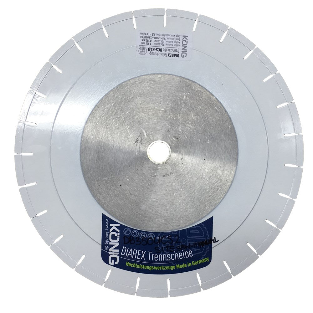 Diarex Konig TS diamond blade for UCS 450x30x60mm  (WHITE)