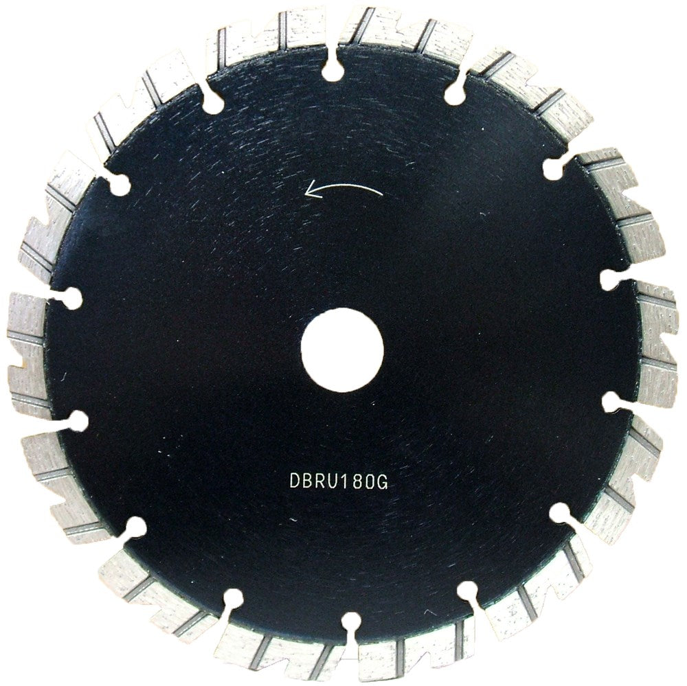 Diamond Rush blade for granite metallic black