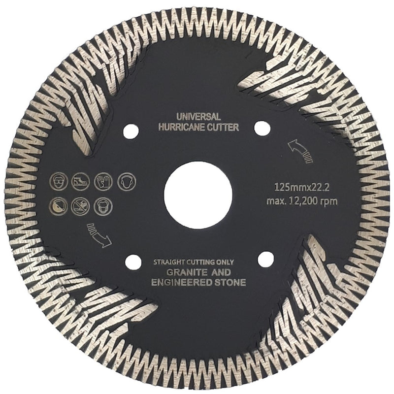 DIAREX - Hurricane Super Turbo Diamond Blade 125mm