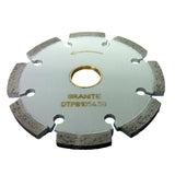 Diamond tuck point blade laser segment granite 100mm