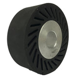 Expanding rubber drum