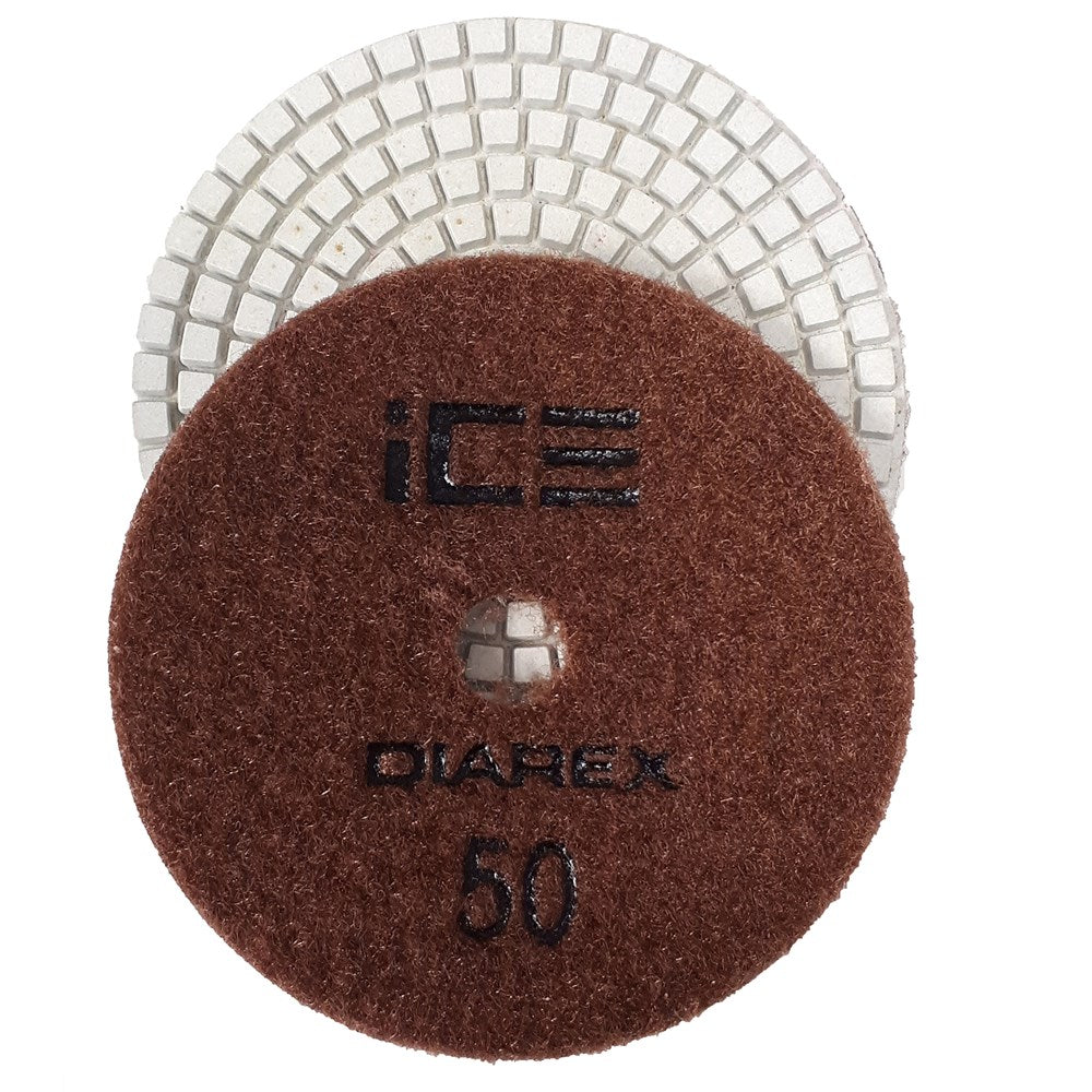 DIAREX "ICE" POLISHING PADS 125mm