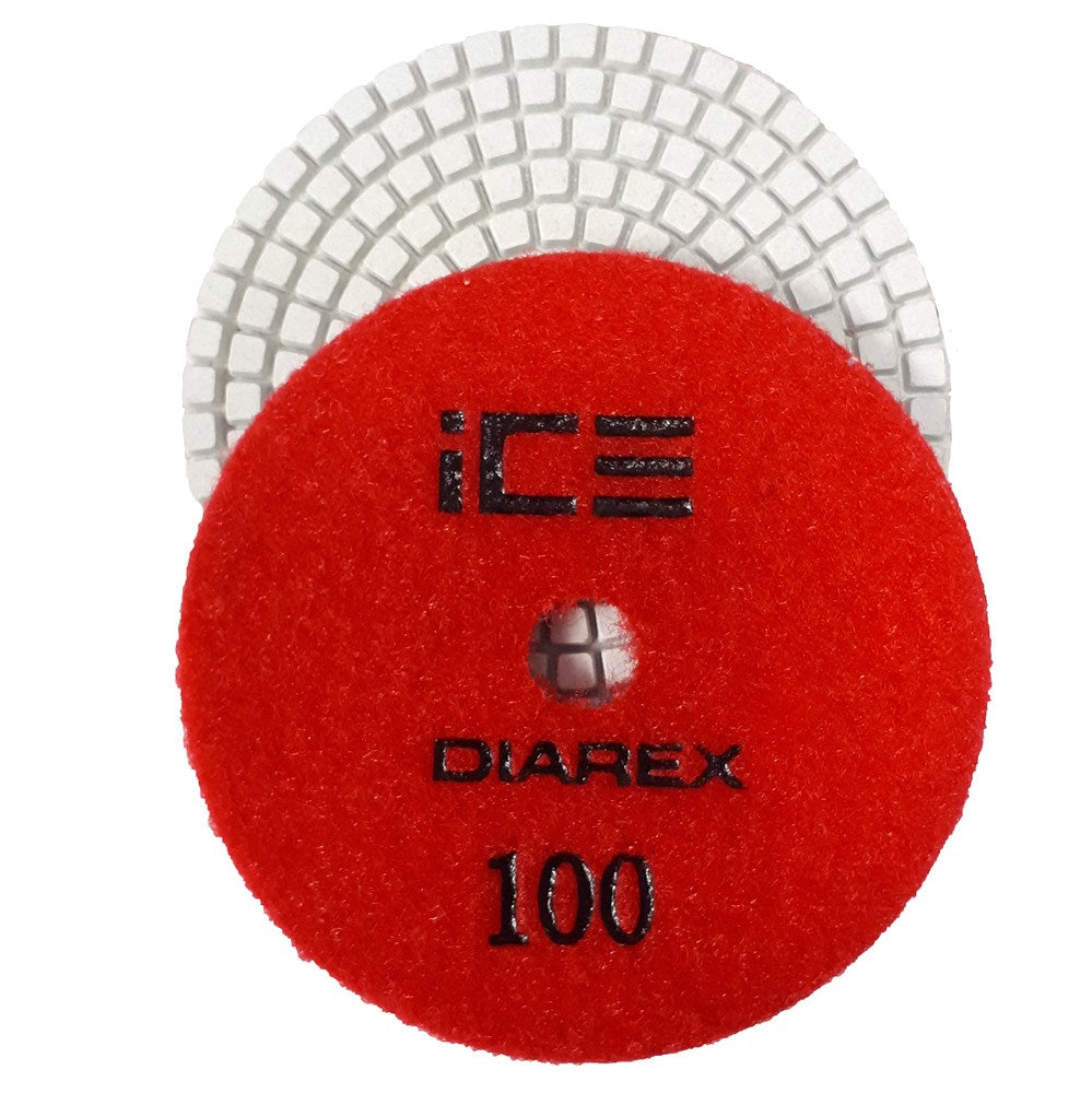 DIAREX "ICE" POLISHING PADS 100mm