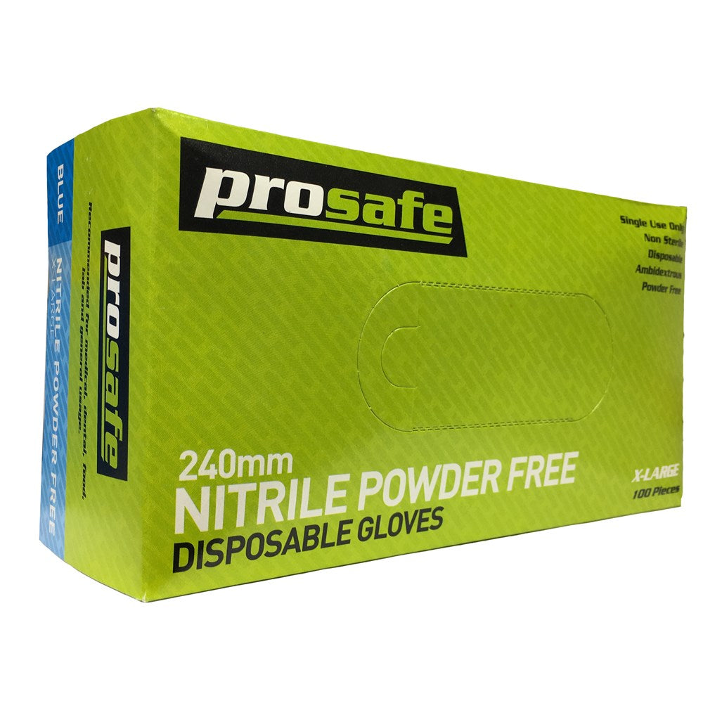 Prosafe Nitrile disposable gloves