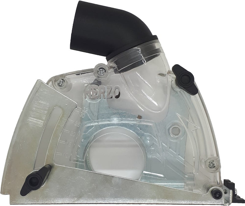 HERZO Universal Cutting Dust Shroud for 5" grinder