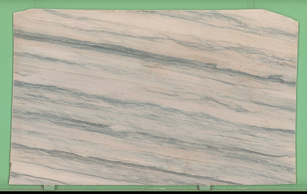 Statuario Blue 20mm honed quartzite