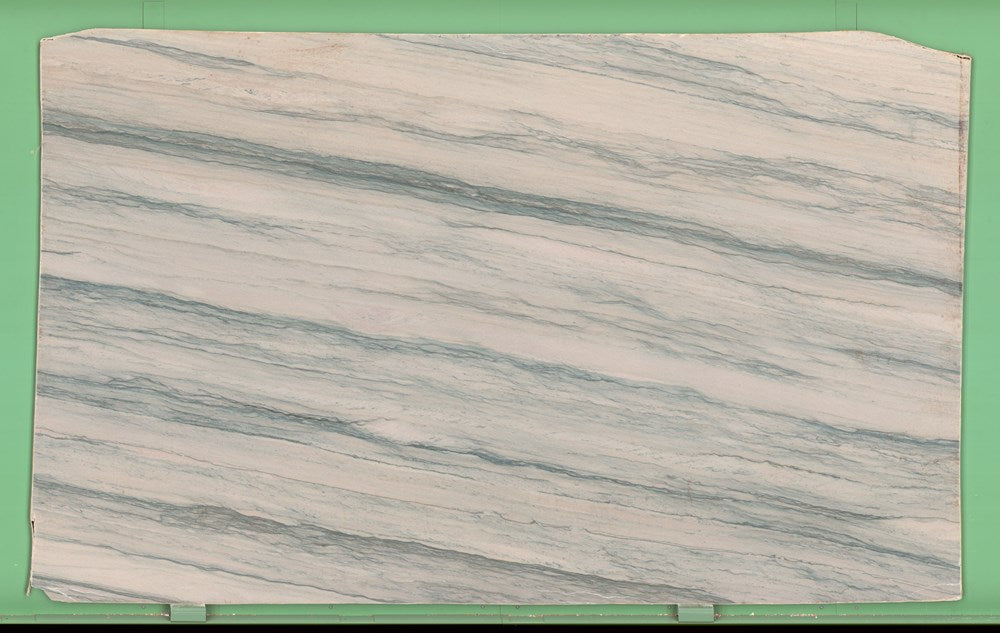 Statuario Blue 20mm honed quartzite