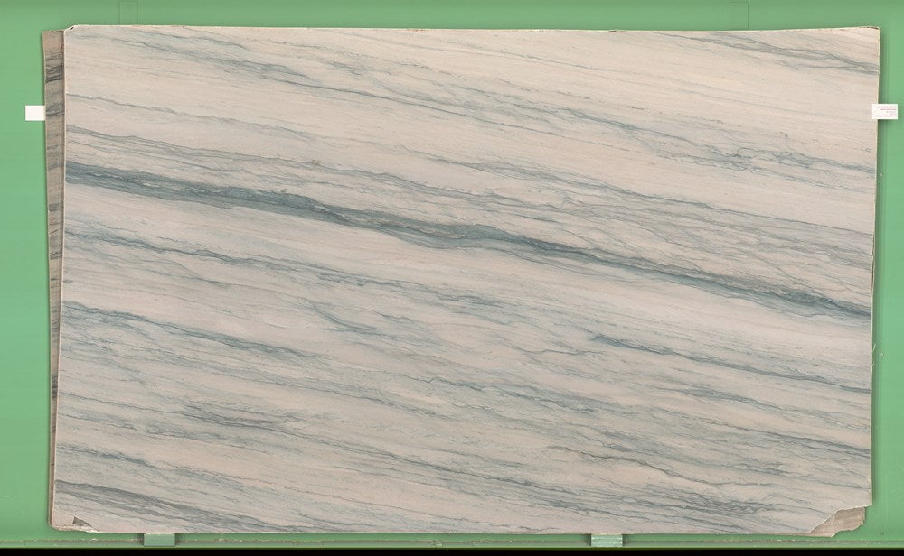 Statuario Blue 20mm honed quartzite