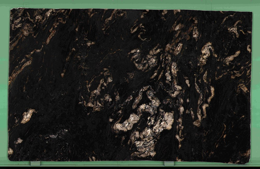 Titanium Gold 30mm leathered granite