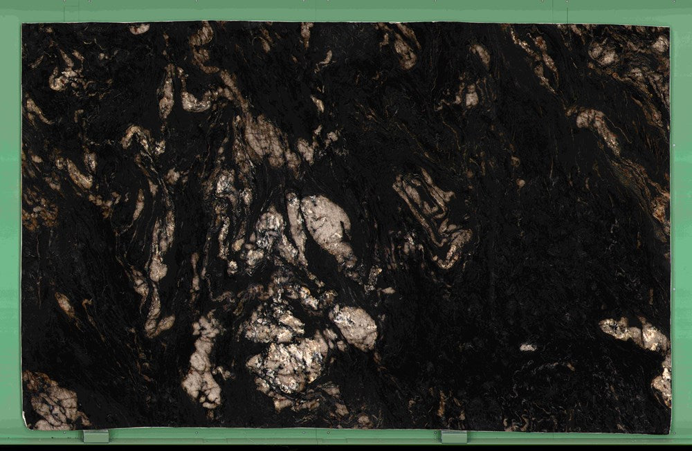 Titanium Gold 30mm leathered granite