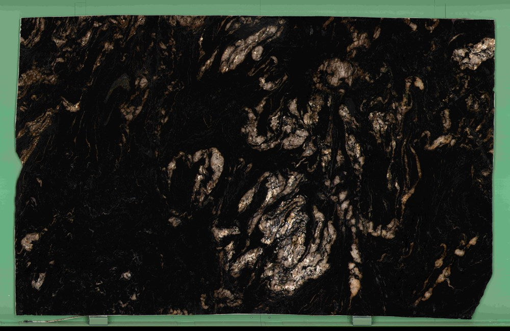 Titanium Gold 30mm leathered granite