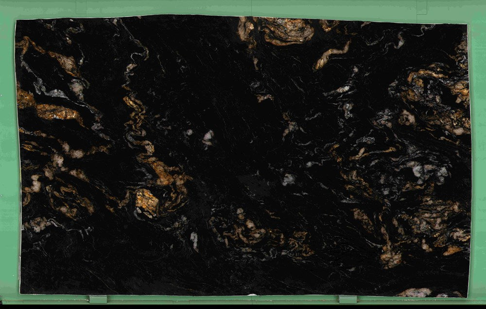 Titanium Gold 30mm leathered granite