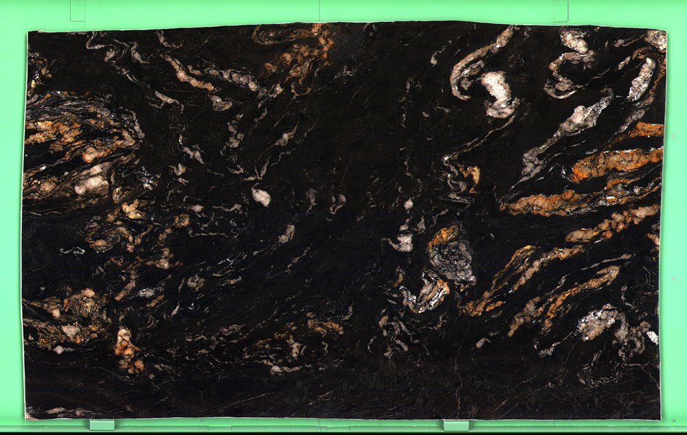 Titanium Gold 30mm leathered granite