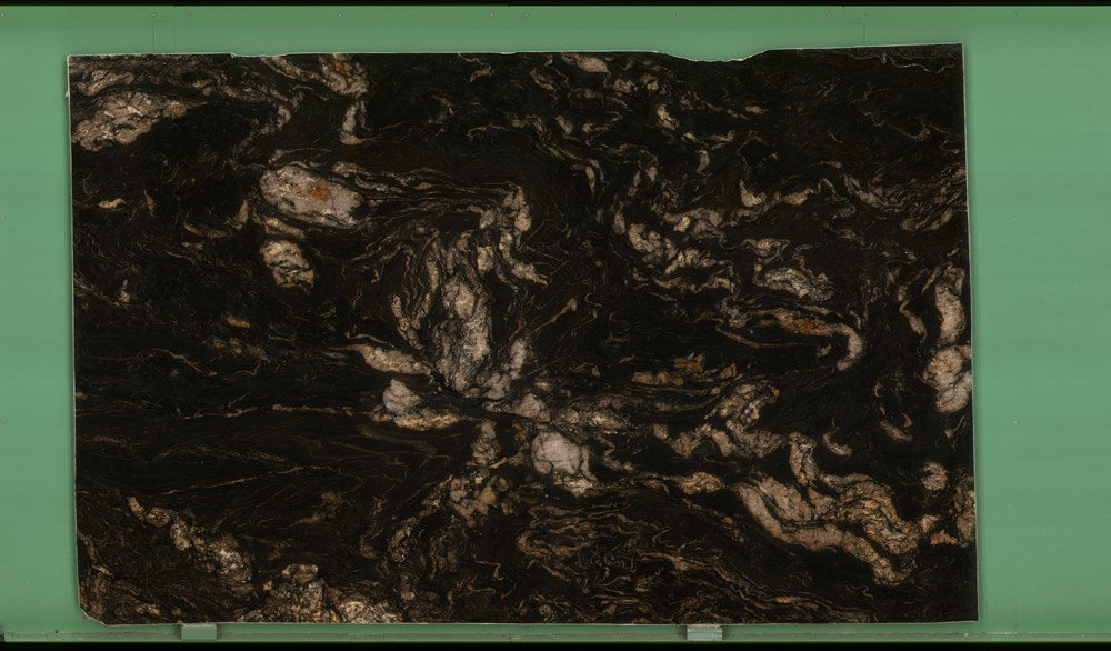 Titanium Gold 30mm leathered granite