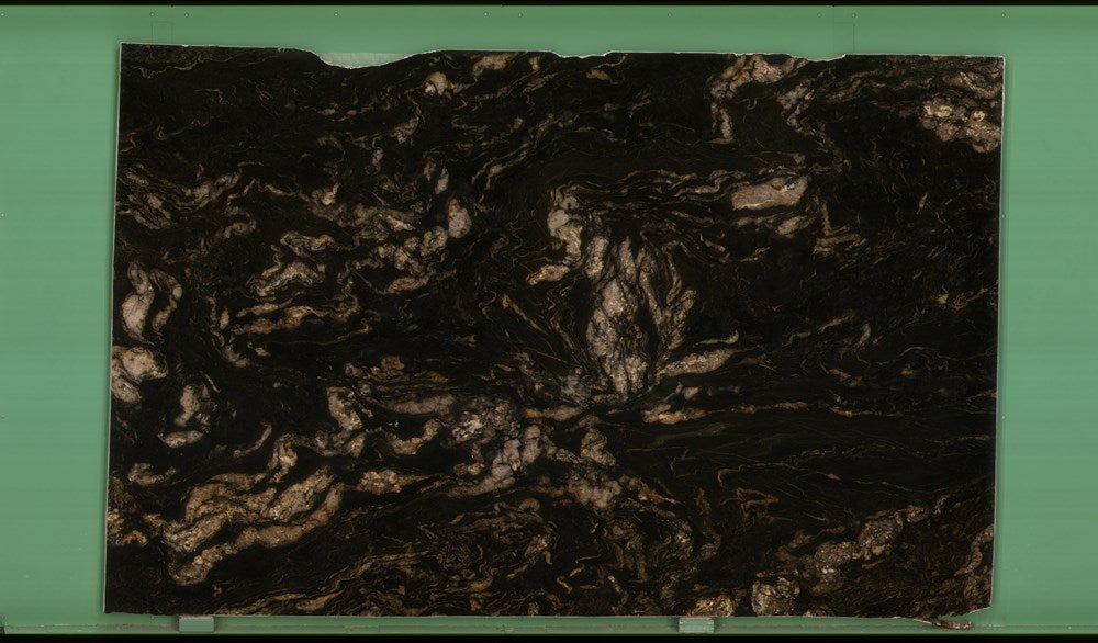 Titanium Gold 30mm leathered granite