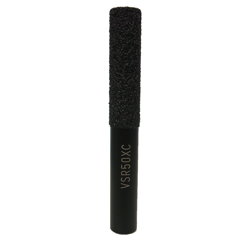 Vacuum Brazed straight router 50mm x 1/2" Shank  30/40mesh