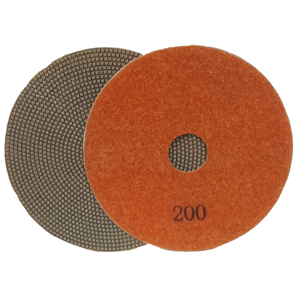 ZL ELECTROPLATED POLISHING PAD 100MM