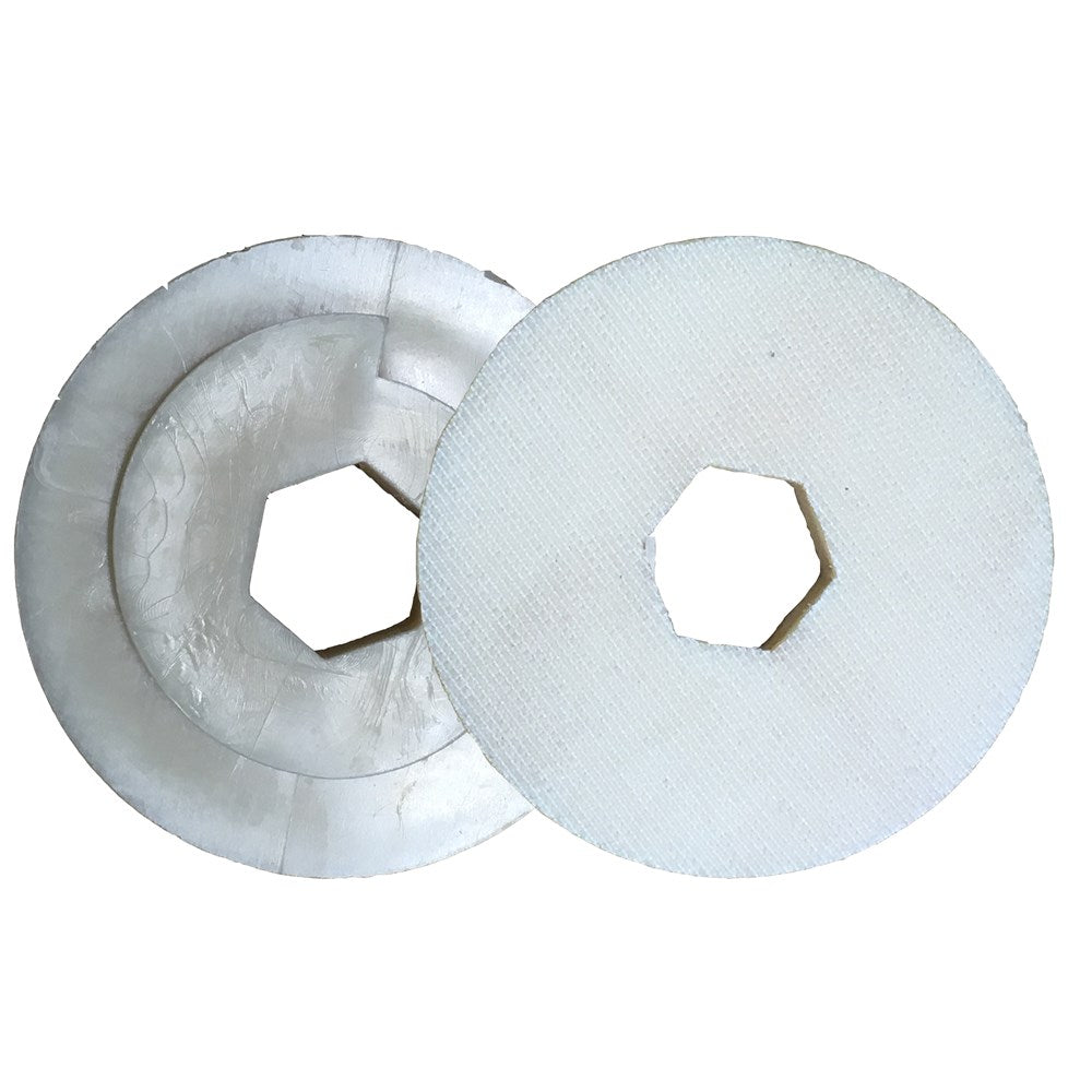 Backing pad plastic with snail back 100mm