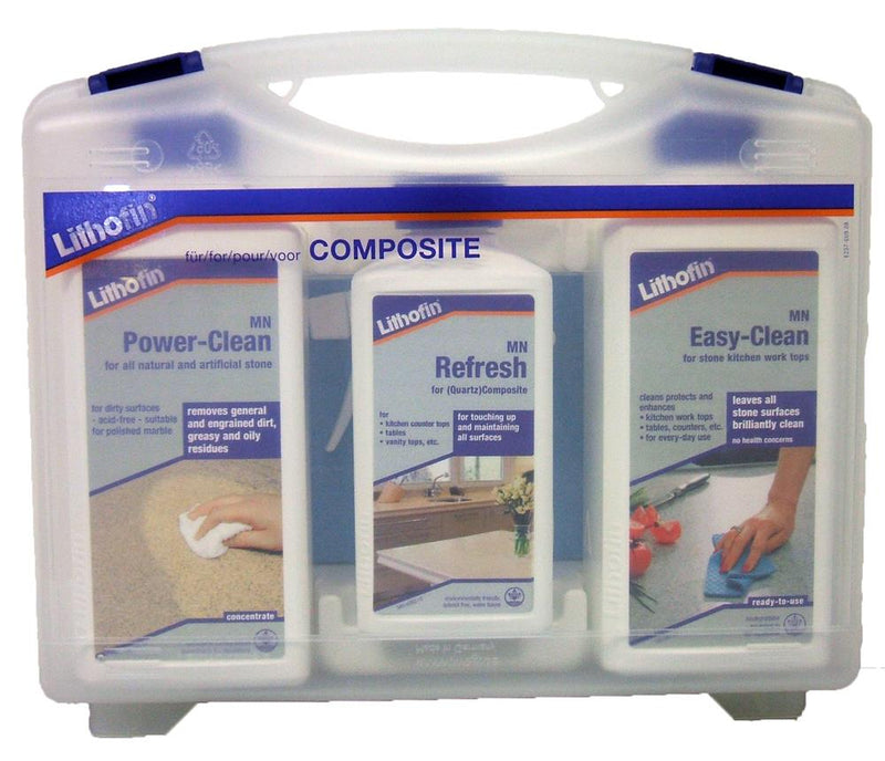 Lithofin MN Care Kit for Quartz Composite Bench Tops