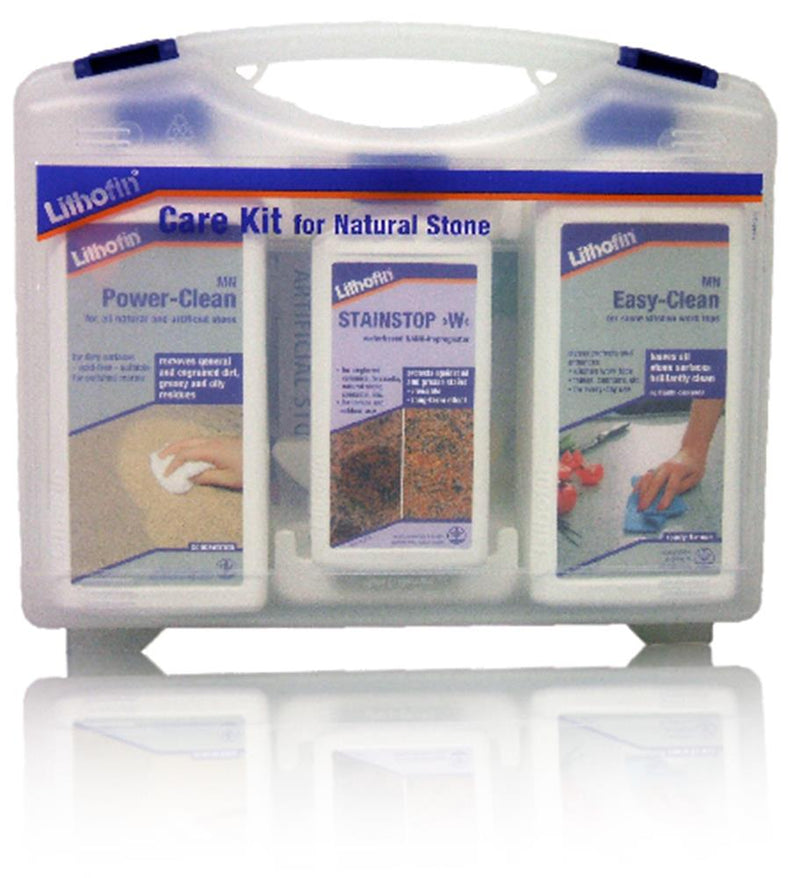 Lithofin MN Care Kit for Natural Stone Bench Tops
