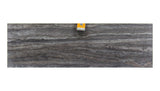 Black Travertine 18mm honed & unfilled