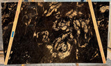 Titanium Gold 20mm leathered granite