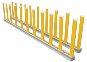 Aardwolf bundle racking 3.0 Rails Galvanised steel 0145 x 125mm with t ...