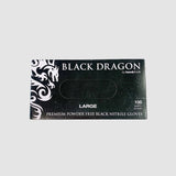 Black Dragon Nitrile disposable gloves 100/box