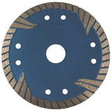 Tiger Teeth Turbo Diamond Blade for granite & hard material 180mm  x2.2  x 9 x 22.23