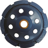 Single row diamond cup wheel  dry concrete/stone 100x5x22.23/16