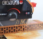 Elite 80S Masonry Saw 230V~50hz 2.2kw with laser light and 2 wheels