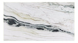 Panda White 20mm honed marble