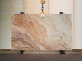 Rosa 20mm Satin Travertine.