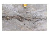 Silver River 20mm brushed marble