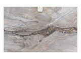 Silver River 20mm brushed marble