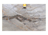 Silver River 20mm brushed marble