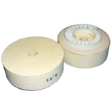 Sebald White Felt Snail Back