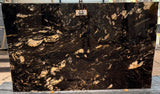 Titanium Gold 20mm leathered granite