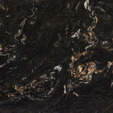 Titanium Gold 20mm Leather granite
