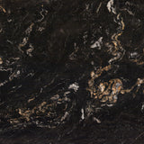 Titanium Gold 30mm leathered granite