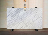 Bianco Valbona 20mm honed marble