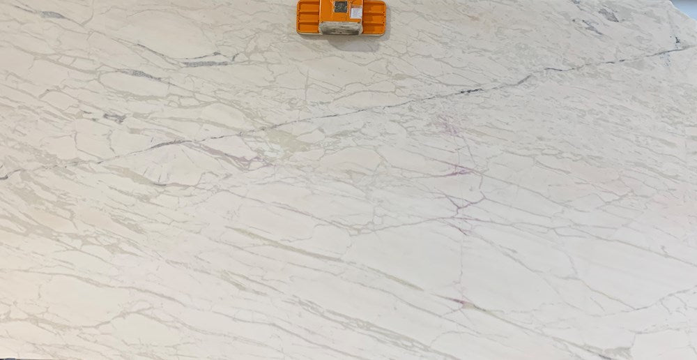 Arctic Frost 20mm honed marble