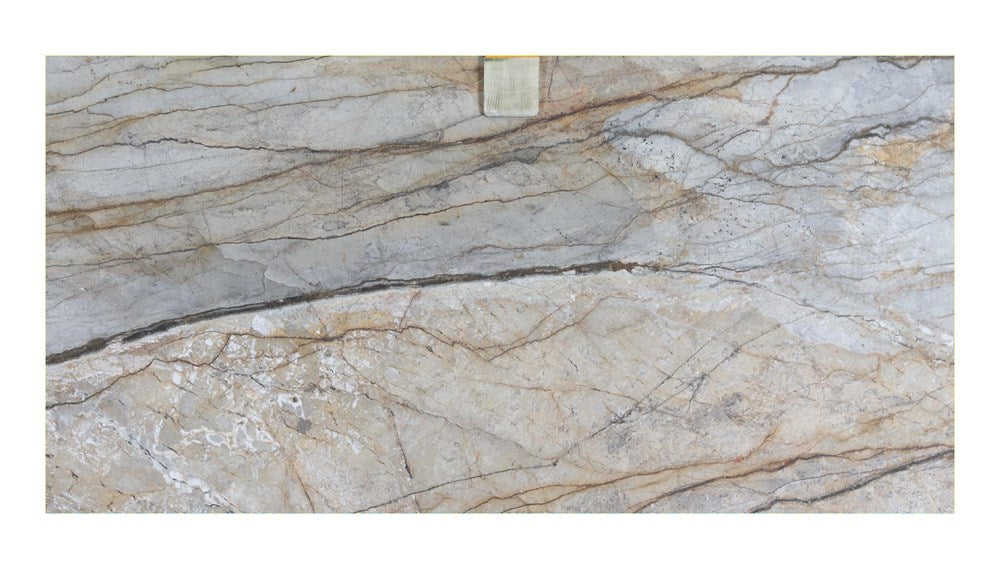 Silver River 20mm brushed marble